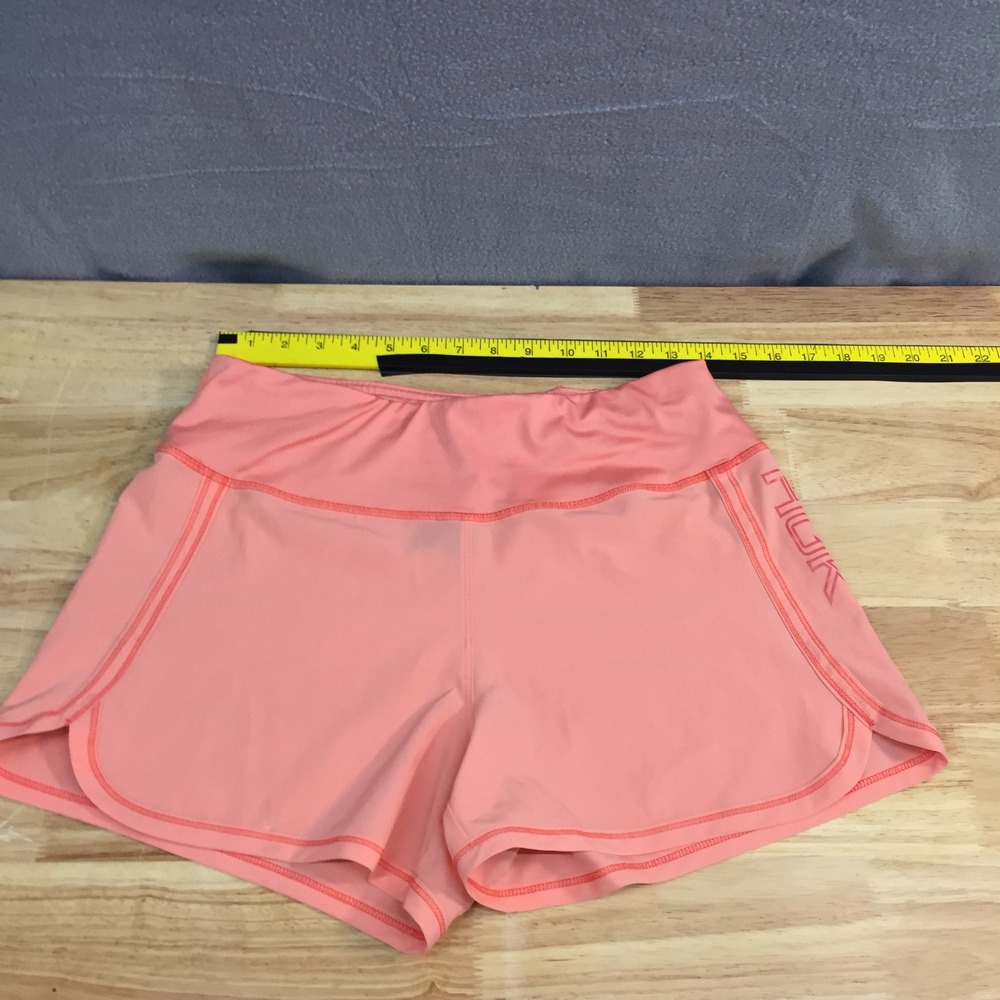 Huk Performance Fishing Womens Shorts Pink Coral Size Medium Activewear